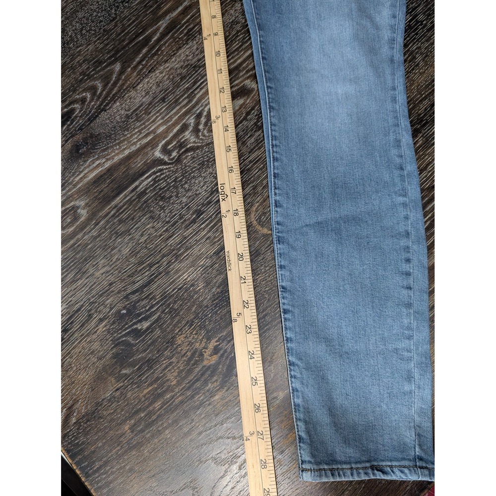 Pacsun High-Rise Jegging Womens 30 Blue Bone Super Stretch Skinny Jeans Denim - Picture 9 of 9